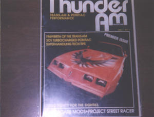 The first issue of Thunder Am, which is now known as High Performance Pontiac