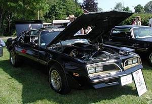 Camaro Firebird Day June 17th 06 Brookline MA Bandit Rich's Car and Bandit Rich 3rd place 2nd gen class