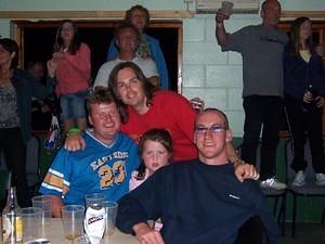 partying at Americana International 2006 in Newark, England with my daughter, Chris Jardine and Club Member Chris Dunnett