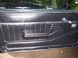repaired the peeling chrome on door panel trim using 3M chrome tape