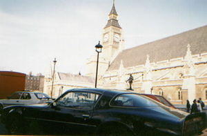 Here is my S/E parked next to Big Ben in 1990 when I was stationed there in the USAF