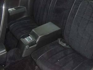 Another rare (for any year) item is the rear seat console.