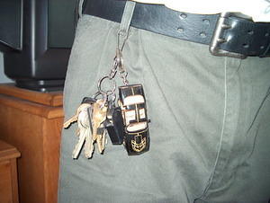 Your not a true Bandit fanatic unless you have one on your key chain!