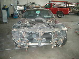 All this will be touched up with black paint.