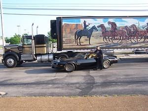 My Bandit with Snowman's truck on the 2009 Bandit Run