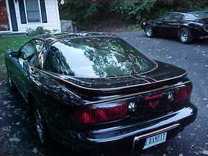 A rear shot of my 2002 BANDIT III Firebird!